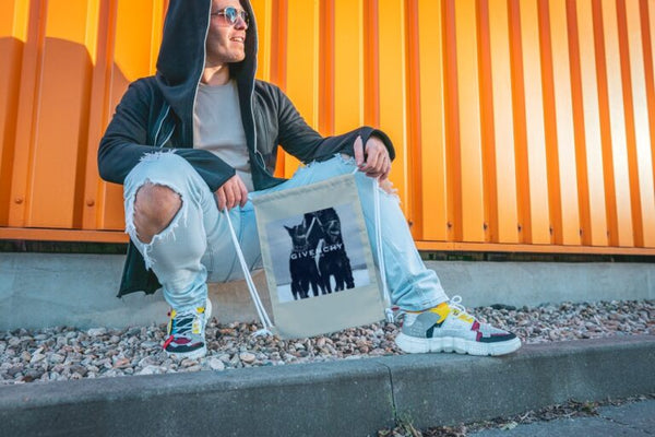 DRAW STRING BAG – GIVENCHY DOBERS – 13×18 inches