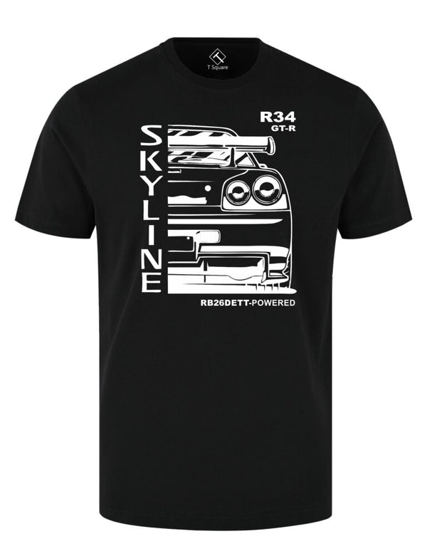 JDM SKYLINE R34 Premium T-SHIRT
