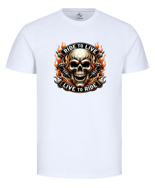 RIDE TO LIVE Regular T-SHIRT