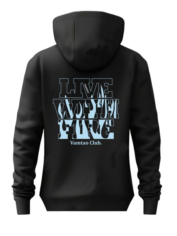 LIVE WITH FIRE PREMIUM PULLOVER HOODIE