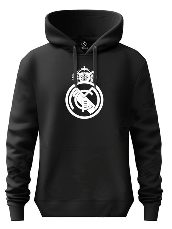 FBCLUB-REAL MADIRID VECTOR LOGO – PREMIUM PULLOVER HOODIE