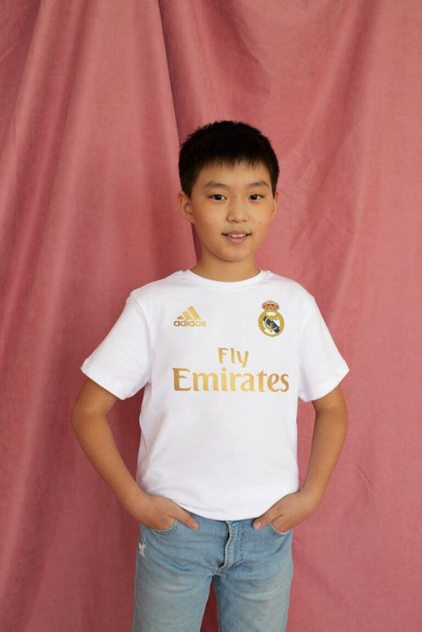 FOOTBALL REAL MADRID TEAM Kids T-SHIRT