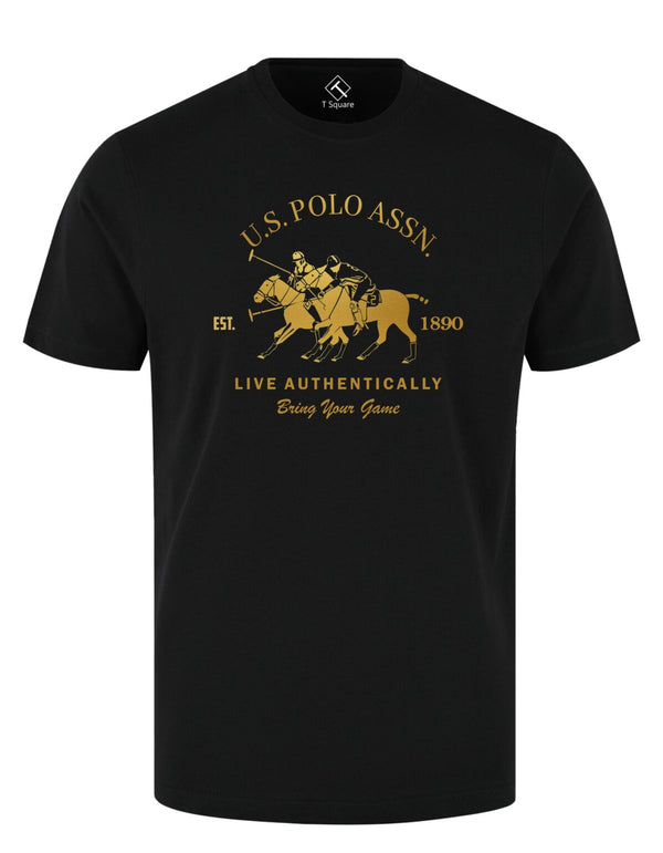 POLO RALPH LAUREN 2 PONIES VECTOR PREMIUM T SHIRT