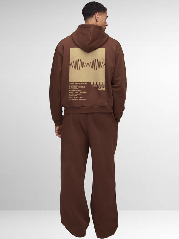 ARCTIC MONEKYS FLEECE HOODIE WITH RELAXED BOOTCUT TROUSER OPTION