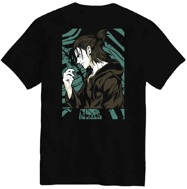 ANIME AOT EREN YEAGER F/B PREMIUM OVERSIZED T SHIRT