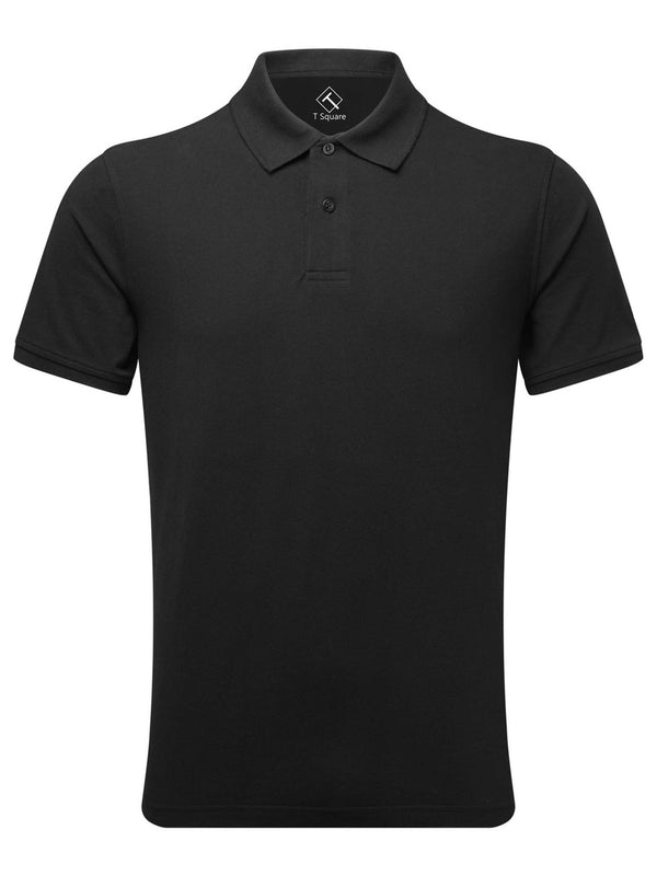 premium polo T Shirts plain black