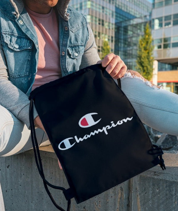 DRAW STRING BAG – CHAMPION – 13×18 inches