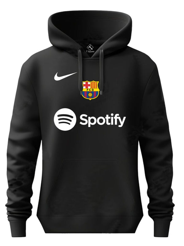 FBCLUB-FC BARCELONA JERSEY DESIGN PREMIUM PULLOVER HOODIE
