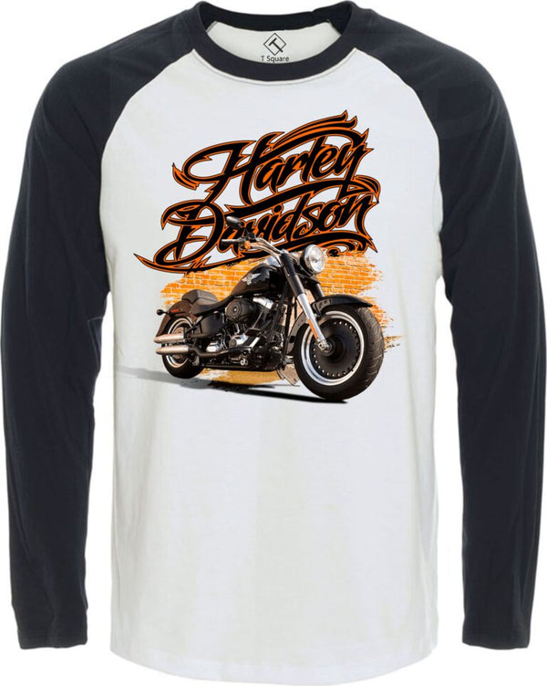 HARLEY DAVIDSONS BIKE Premium Raglan