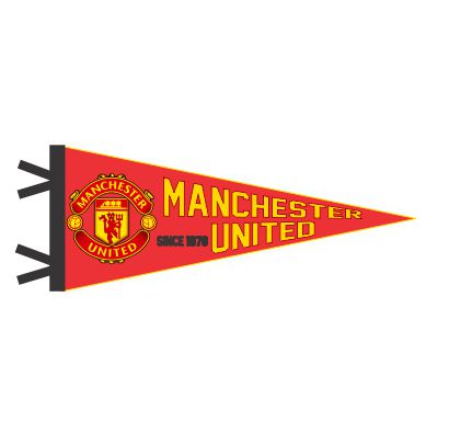 Football Manchester United Pennant