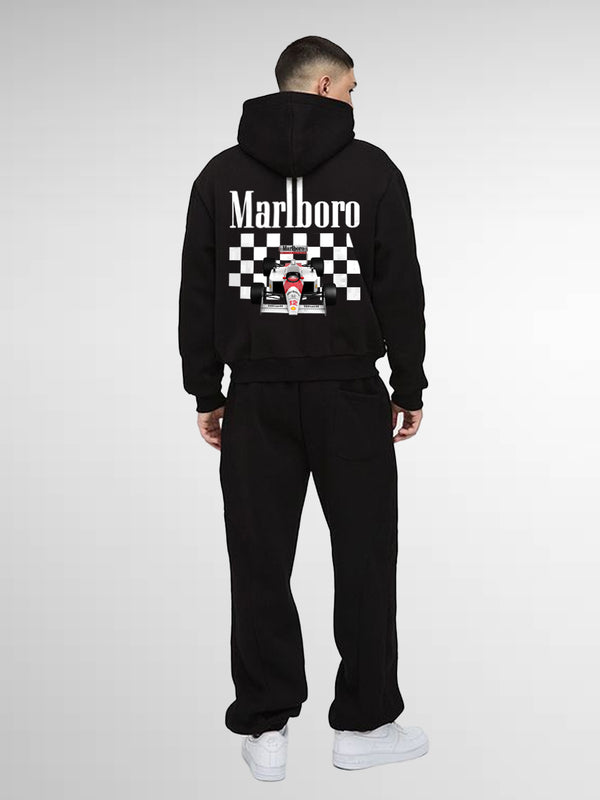 F1 MARLBORO RACING FLEECE HOODIE WITH RELAXED BOOTCUT TROUSER OPTION
