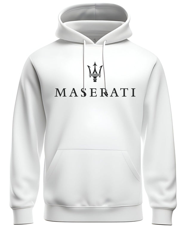 MASERATI LOGO PREMIUM PULLOVER HOODIE