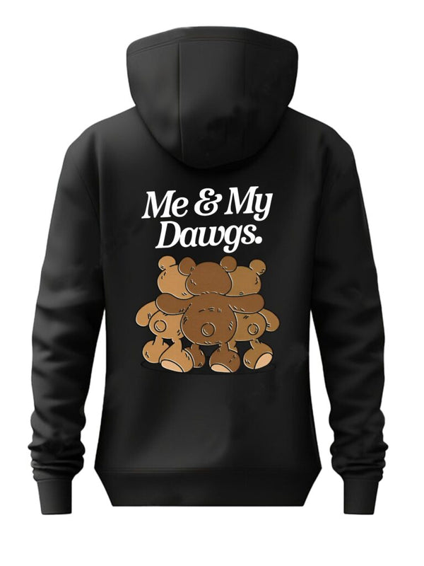 ME & MY DAWGS PREMIUM PULLOVER HOODIE